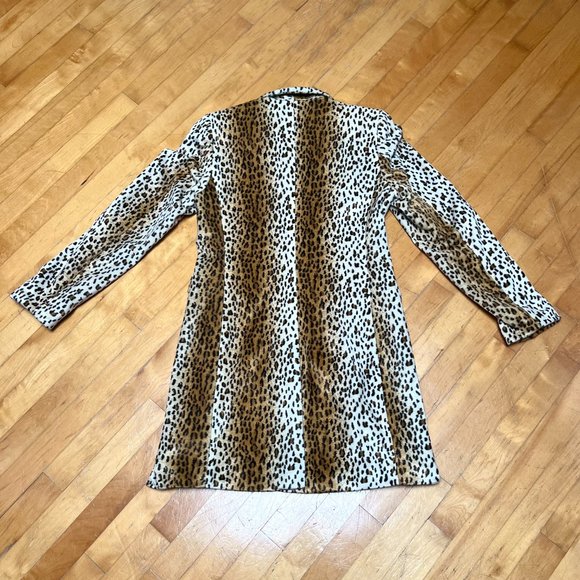 Stone Ridge Faux Leopard Coat - Picture 4 of 6